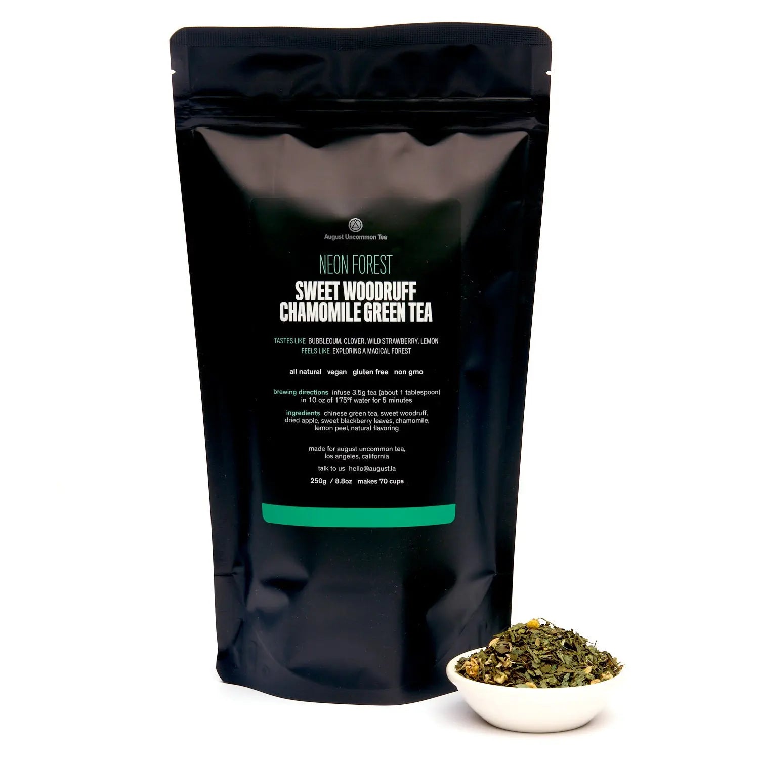Neon Forest - Apple Chamomile Green Tea - August Uncommon Tea