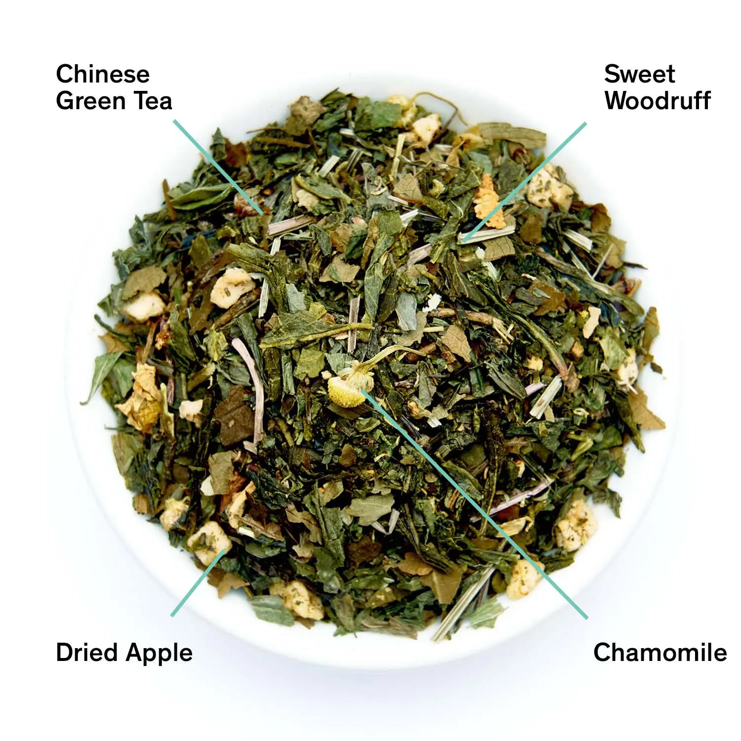 Neon Forest - Apple Chamomile Green Tea - August Uncommon Tea