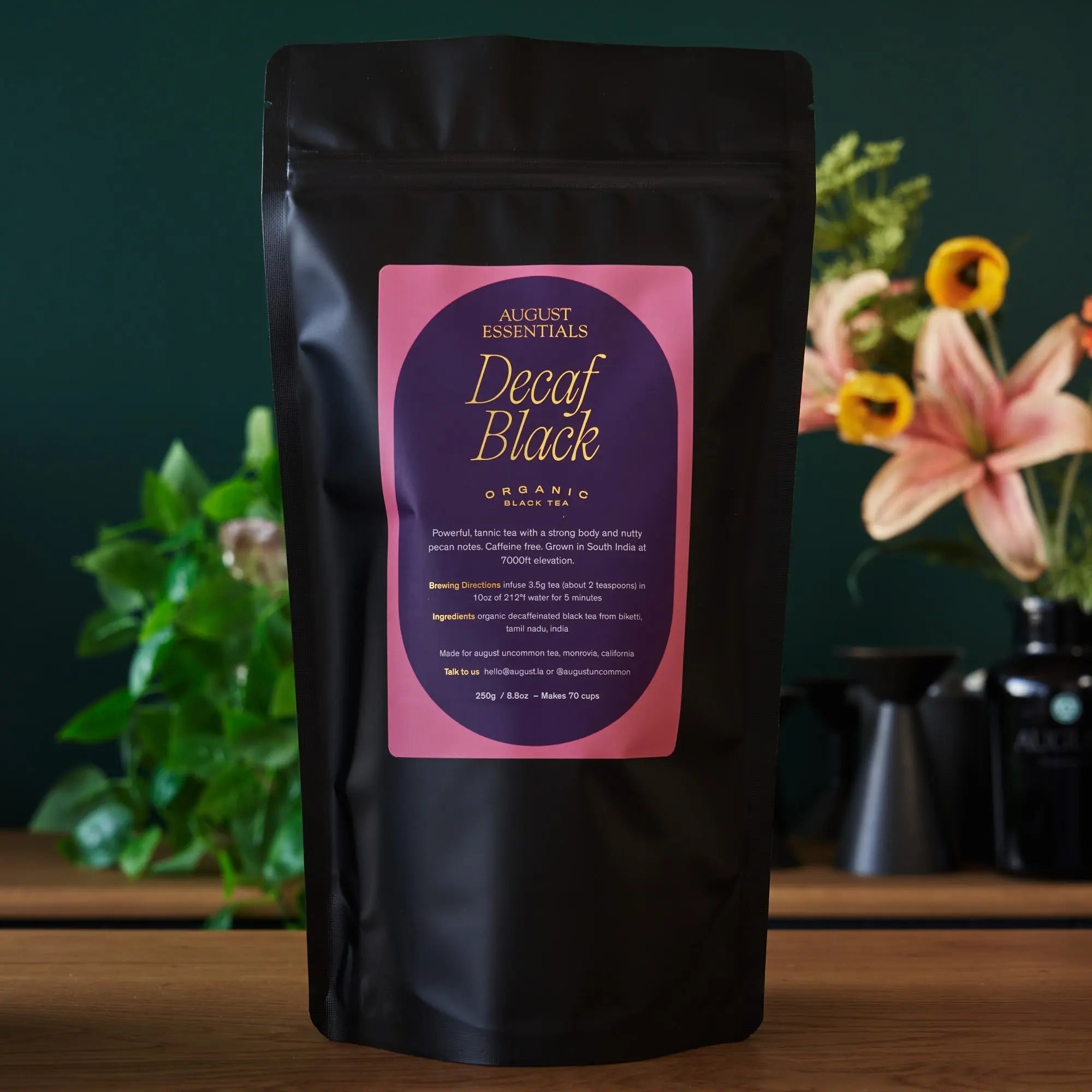 Essentials Decaf Black Black Tea - August Uncommon Tea