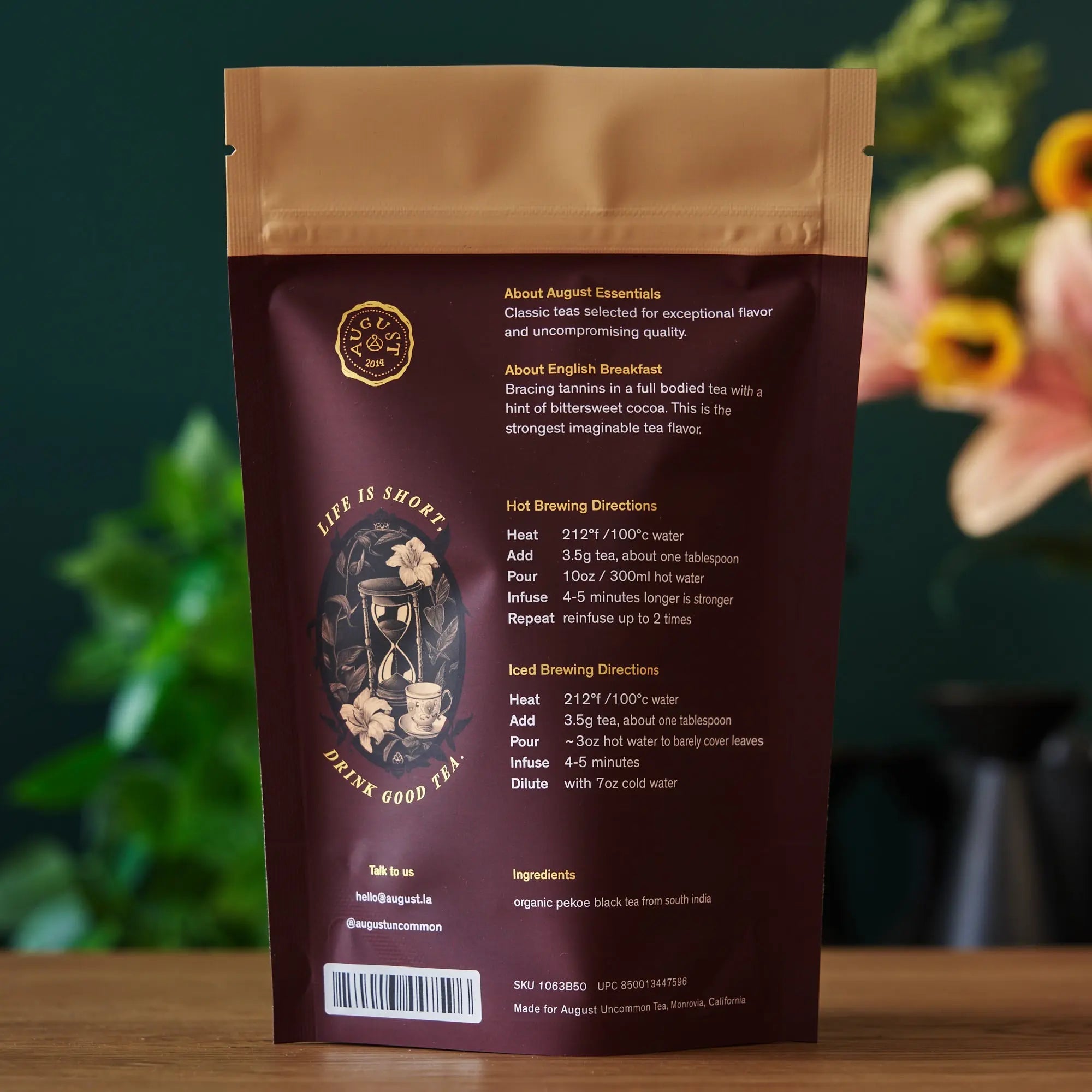 Essentials English Breakfast Black Tea - August Uncommon Tea