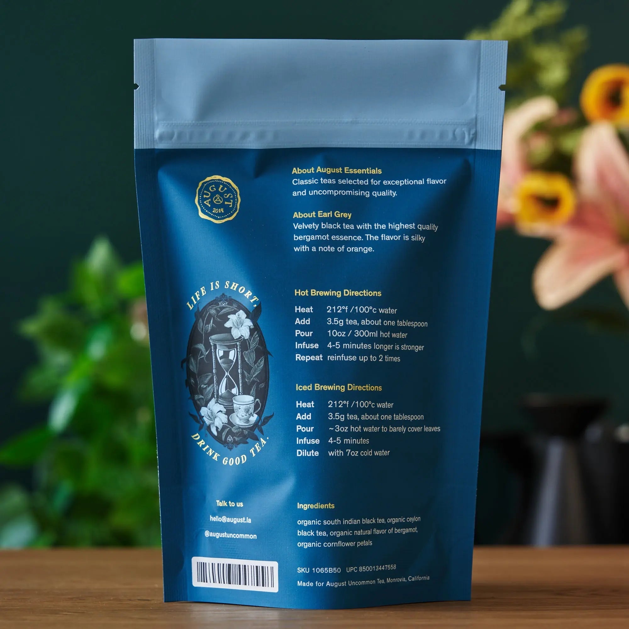Essentials Earl Grey Black Tea - August Uncommon Tea