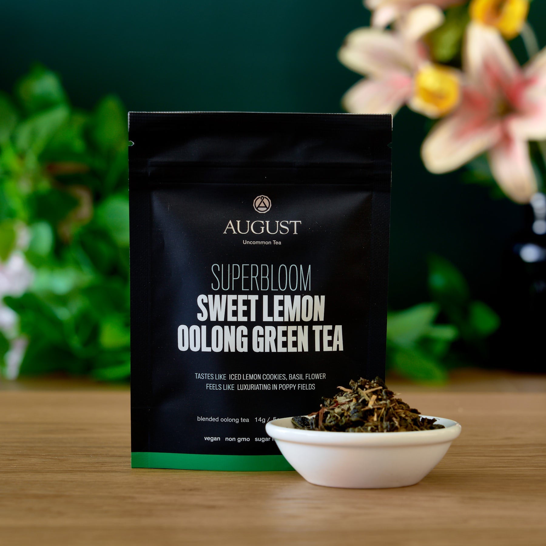 Superbloom - Sweet Lemon Oolong Green Tea - August Uncommon Tea