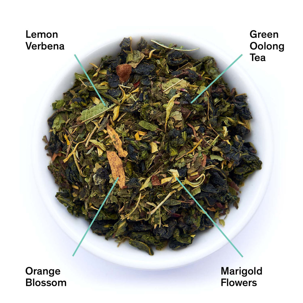 Superbloom - Sweet Lemon Oolong Green Tea - August Uncommon Tea