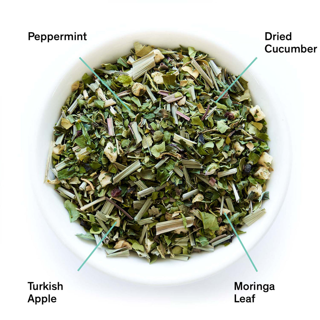 Olympus - Mint Cucumber Herbal Tea (Caffeine Free) - August Uncommon Tea