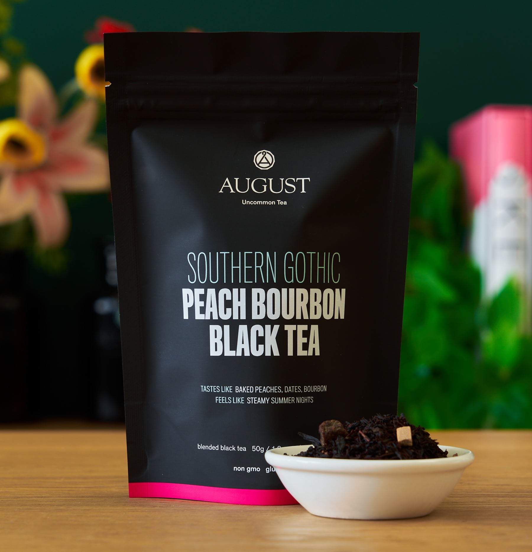 Southern Gothic - Peach Bourbon Black Tea - August Uncommon Tea