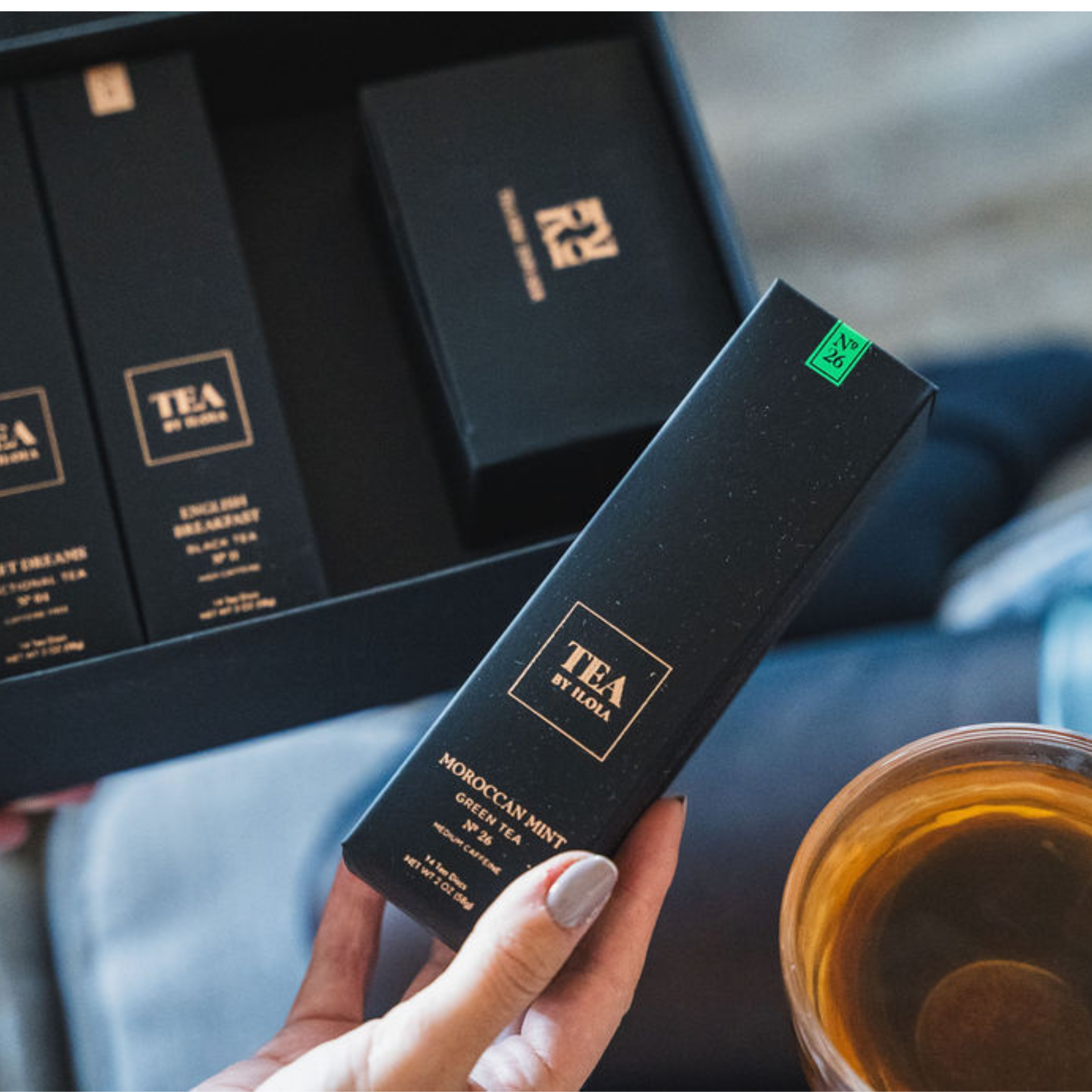 4-Pack Loose Leaf Gift Box - Deluxe Tea Disc Essential Set - iLOLA