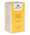 Organic Ginger Turmeric, Box of 20 Premium Teabags - Harney & Sons Fine Teas