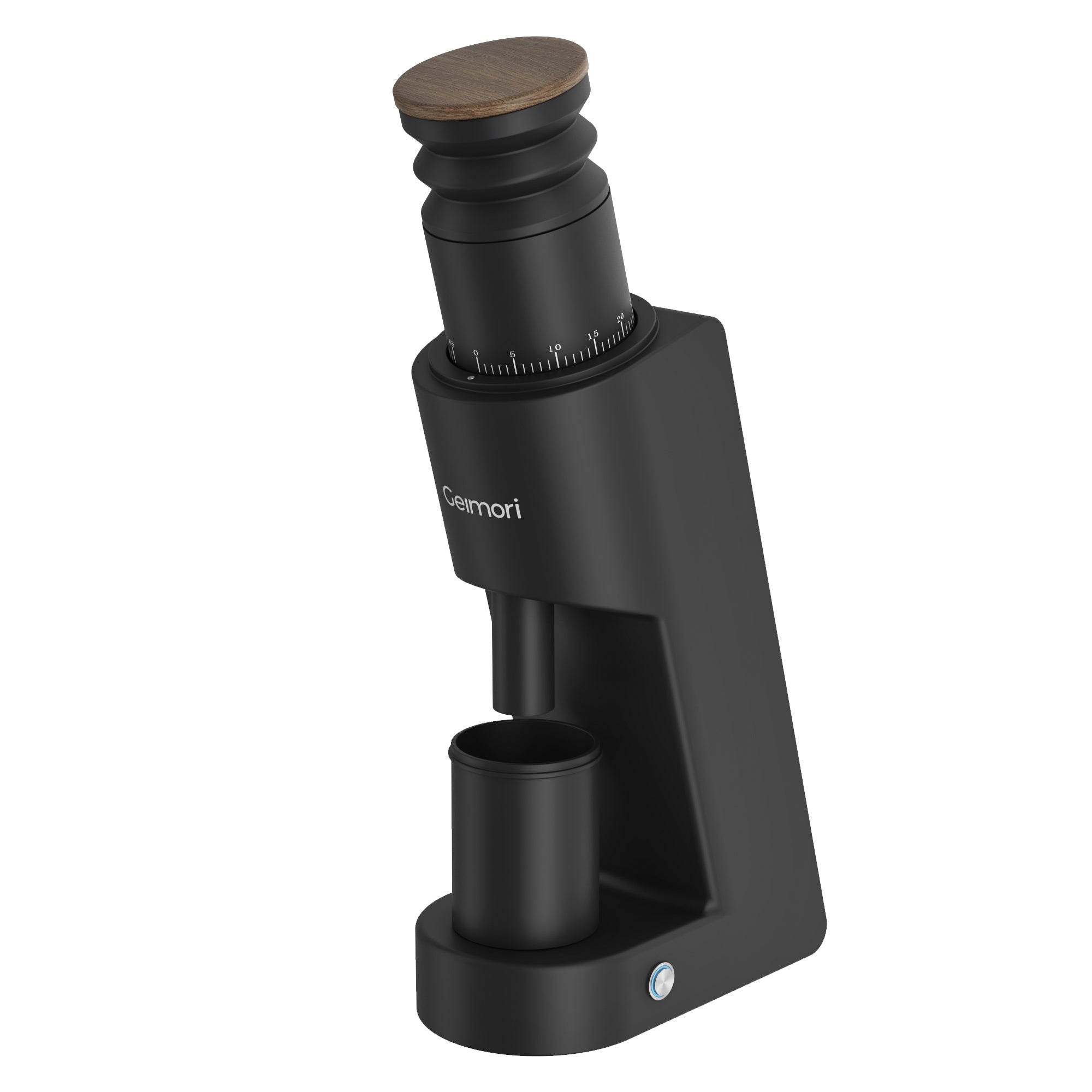 Geimori GU38 Single Dose Coffee Grinder, Electric Burr Coffee Grinder with 38mm Conical Burrs, Stepless Adjustment, Zero Retention