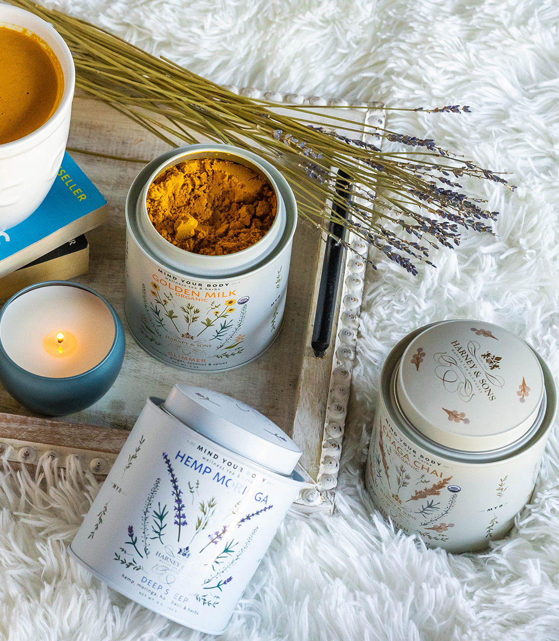 Wellness Trio Gift - Harney & Sons Fine Teas