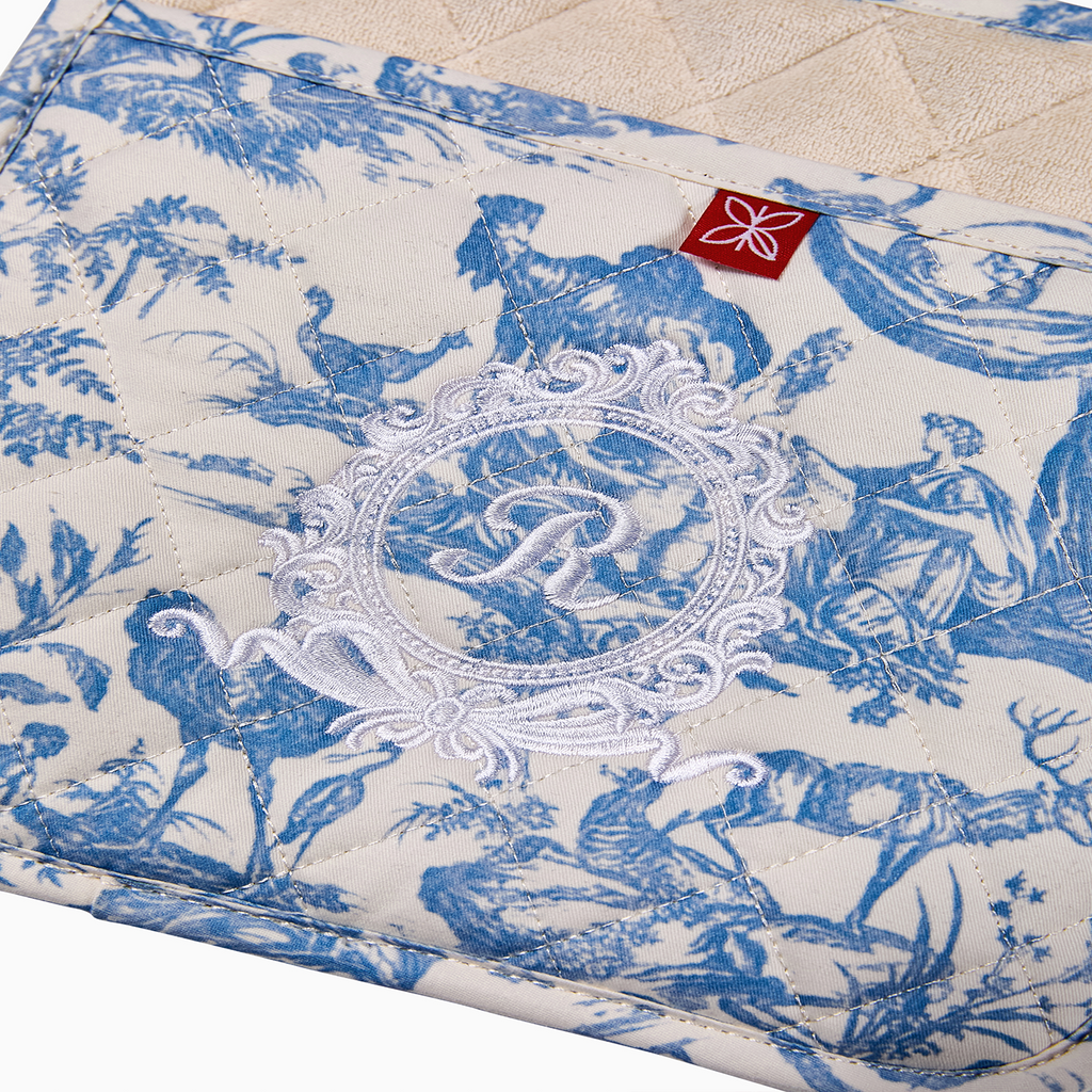 French Toile de Jouy Premium Cotton Pot Holder-3
