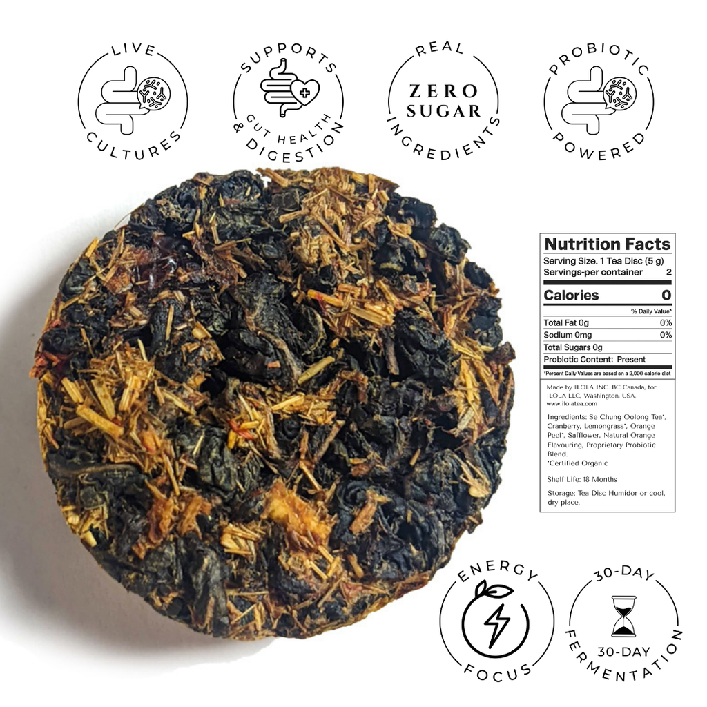 Citrus Punch No. 53 – Citrus Probiotic Oolong Tea Discs - iLOLA