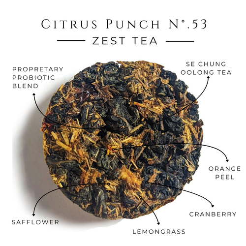 Citrus Punch No. 53 – Citrus Probiotic Oolong Tea Discs - iLOLA