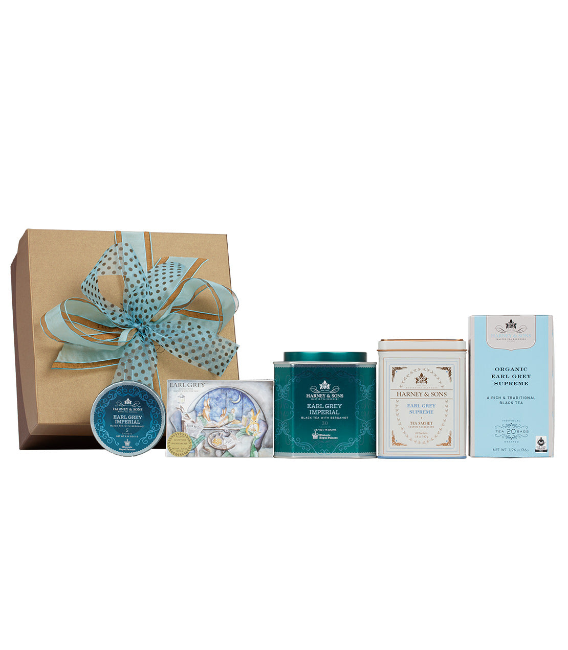 Organic Earl Grey Supreme, Box of 20 Premium Teabags - Harney & Sons Fine Teas