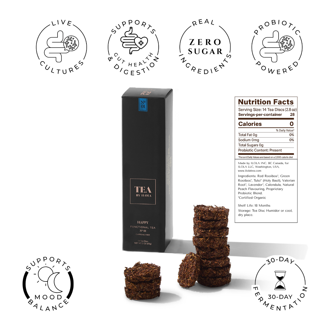 Happy No. 01 | Loose Leaf Wellness Tea - iLOLA