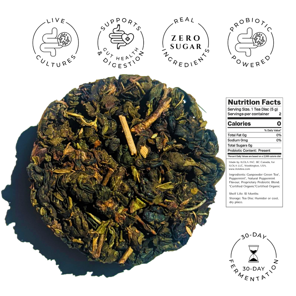 Moroccan Mint No. 26 |  Loose Leaf Green Tea Disc - iLOLA