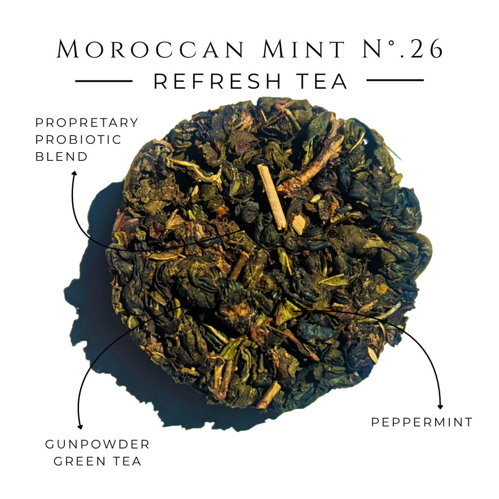 Moroccan Mint No. 26 |  Loose Leaf Green Tea Disc - iLOLA