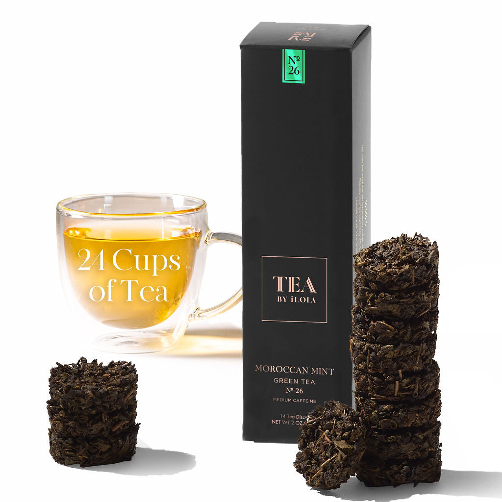 Moroccan Mint No. 26 |  Loose Leaf Green Tea Disc - iLOLA