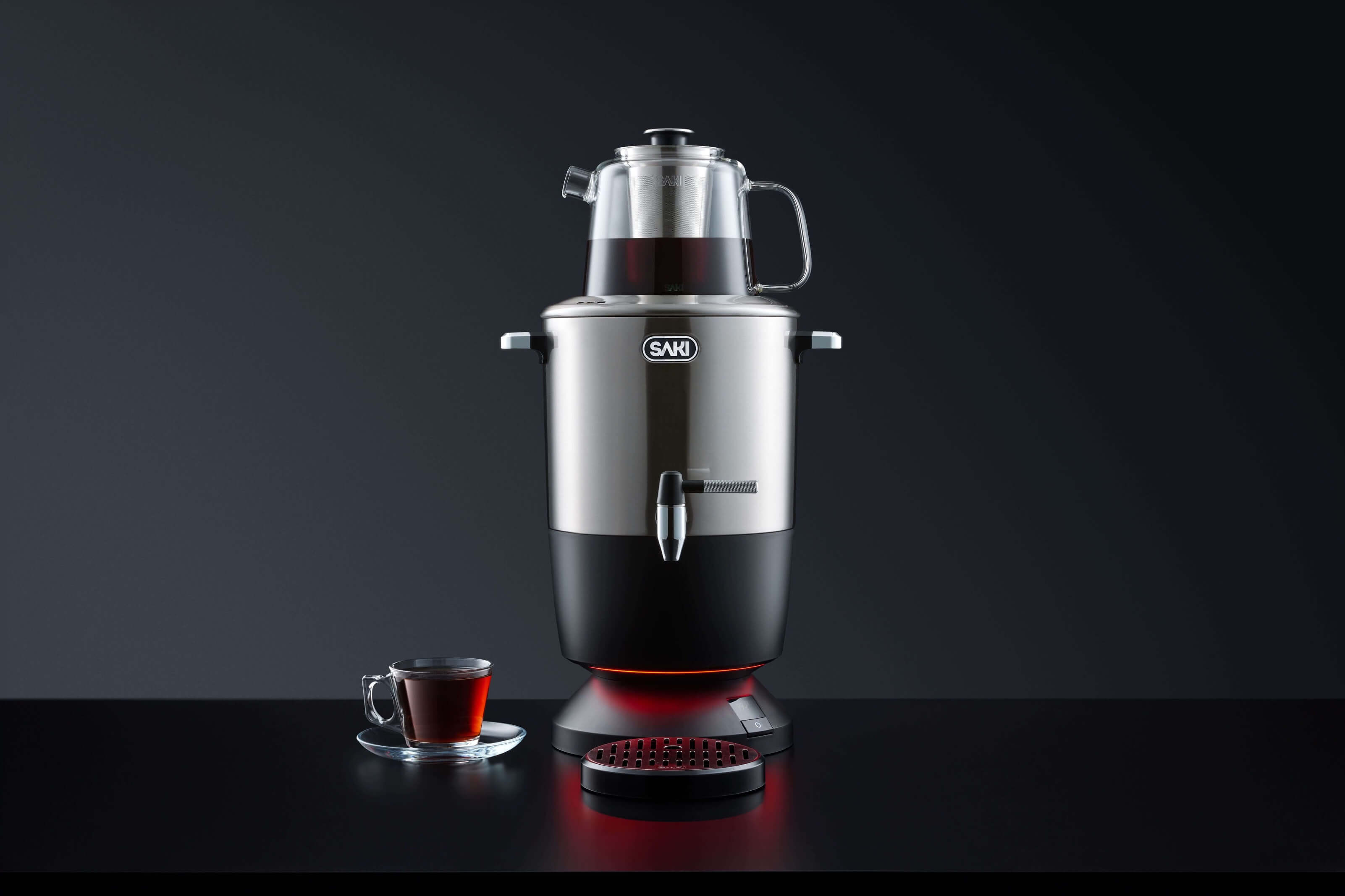 Saki Electric Samovar (Black/Silver)