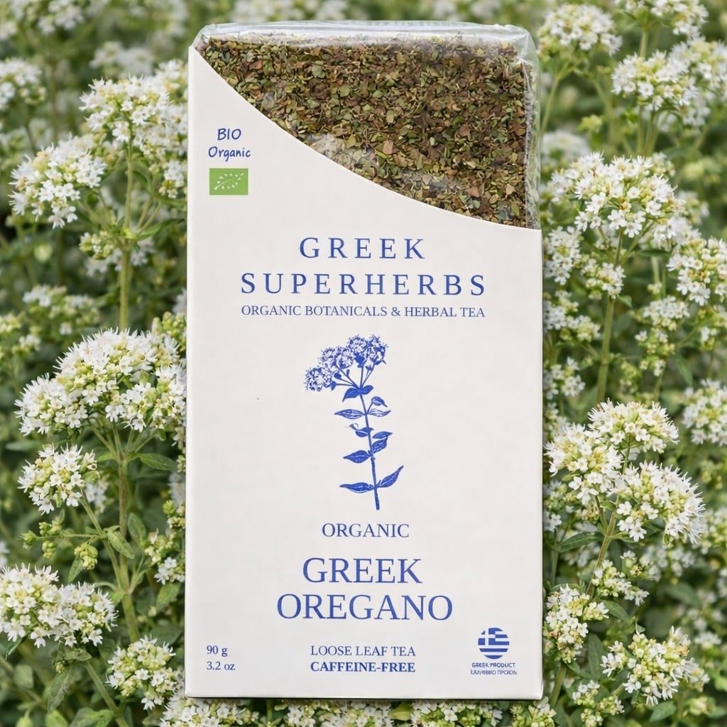 Greek Oregano (Ikaria Blue Zone) - Greek Superherbs