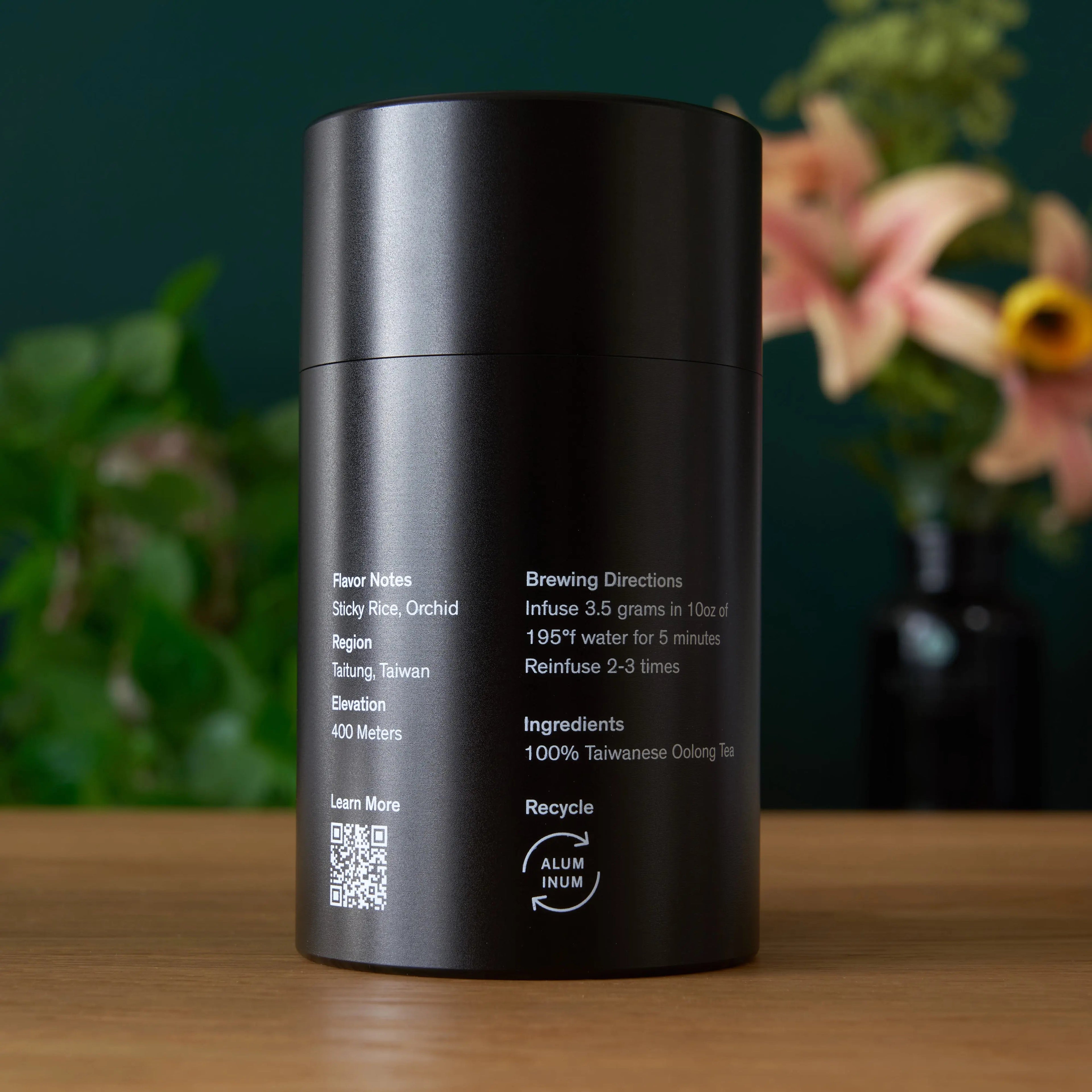 Rare Leaves Black Pearl - Single Estate Taiwanese Dark Roasted Oolong Tea - August Uncommon Tea