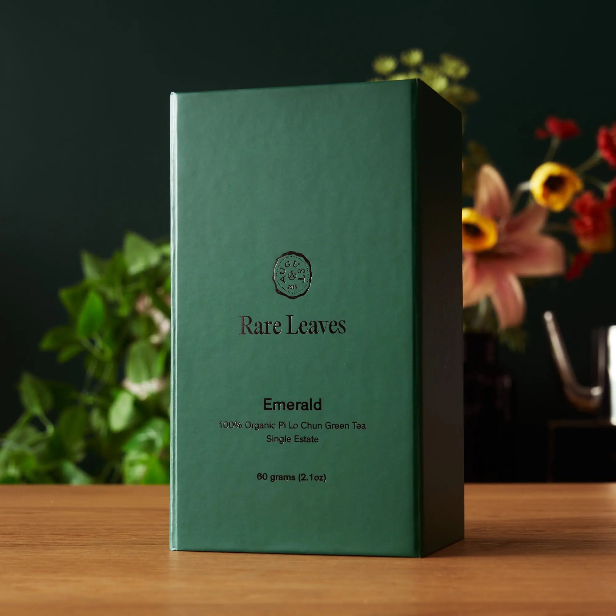Rare Leaves Emerald - Single Estate Pi Lo Chun Green Tea - August Uncommon Tea