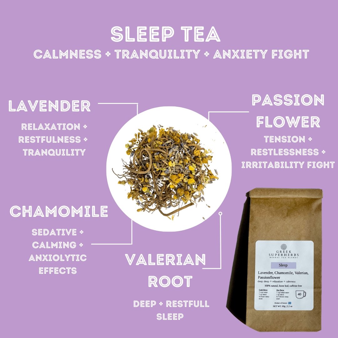 Sleep Tea - Greek Superherbs